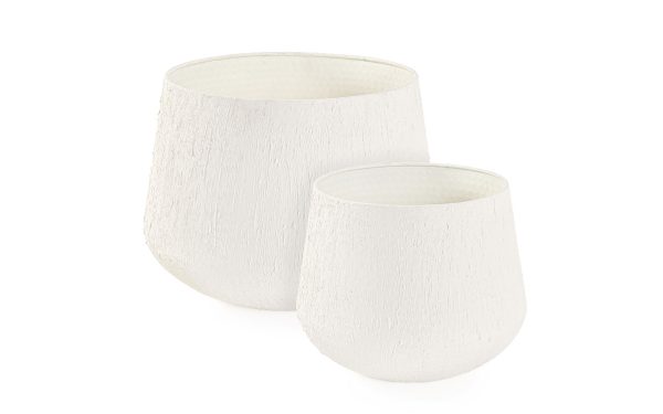 Сет от 2 кашпи KENAR ROUND Bizzotto - 3 - Stolbg.com