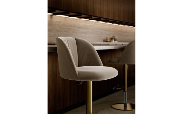 Бар стол AGATHA SWIVEL Bontempi - 2 - Stolbg.com