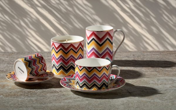 Чаша за кафе с чинийка Marrakech Missoni Home - 1 - Stolbg.com