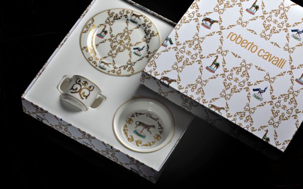 Подаръчен комплект Carosello за деца, Сет от 6 части Roberto Cavalli Home Luxury Tableware - 3 - Stolbg.com
