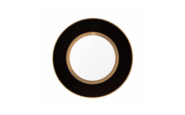 Подложна чиния 32 см Python Black Roberto Cavalli Home Luxury Tableware - 1 - Stolbg.com