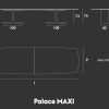 Маса PALACE MAXI Sovet - 6 - Stolbg.com