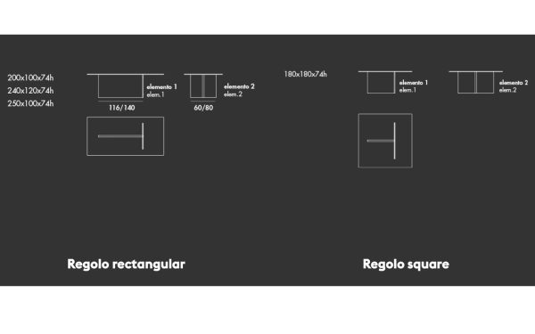 Маса REGOLO Sovet - 12 - Stolbg.com