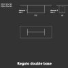 Маса REGOLO DOUBLE BASE Sovet - 5 - Stolbg.com