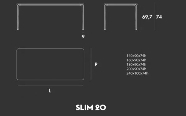 Маса SLIM 20 Sovet - 5 - Stolbg.com