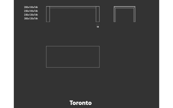 Маса TORONTO Sovet - 7 - Stolbg.com