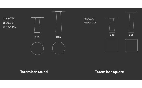 Маса TOTEM BAR Sovet - 4 - Stolbg.com