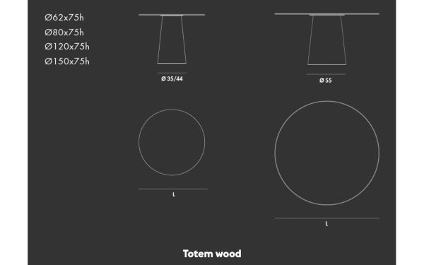 Маса TOTEM WOOD Sovet - 7 - Stolbg.com