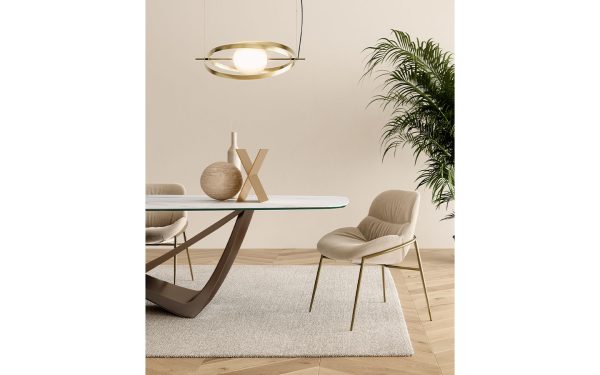 Стол AMELIE METAL FRAME Bontempi - 2 - Stolbg.com