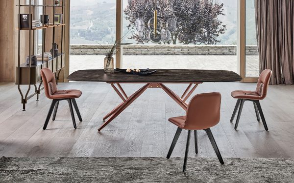 Стол CHANTAL WOOD Bontempi - 4 - Stolbg.com