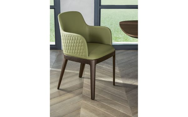 Стол MARGOT WOOD WITH ARMS Bontempi - 1 - Stolbg.com