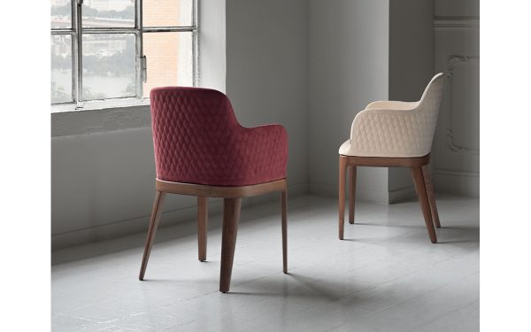 Стол MARGOT WOOD WITH ARMS Bontempi - 5 - Stolbg.com