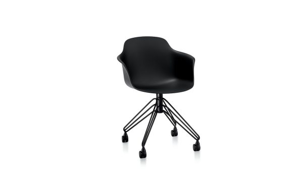 Стол MOOD SWIVEL 4 LEGS WITH CASTORS Bontempi - 2 - Stolbg.com