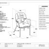 Стол QUEEN METAL WITH ARMS Bontempi - 3 - Stolbg.com