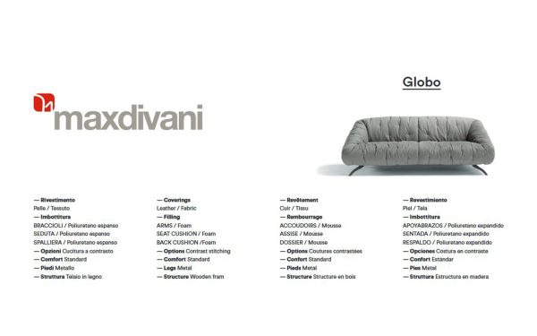 Диван GLOBO Max Divani - 7 - Stolbg.com
