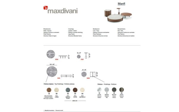Ниска маса MANFI Max Divani - 5 - Stolbg.com