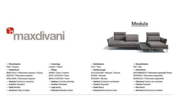 Диван MODULA Max Divani - 12 - Stolbg.com