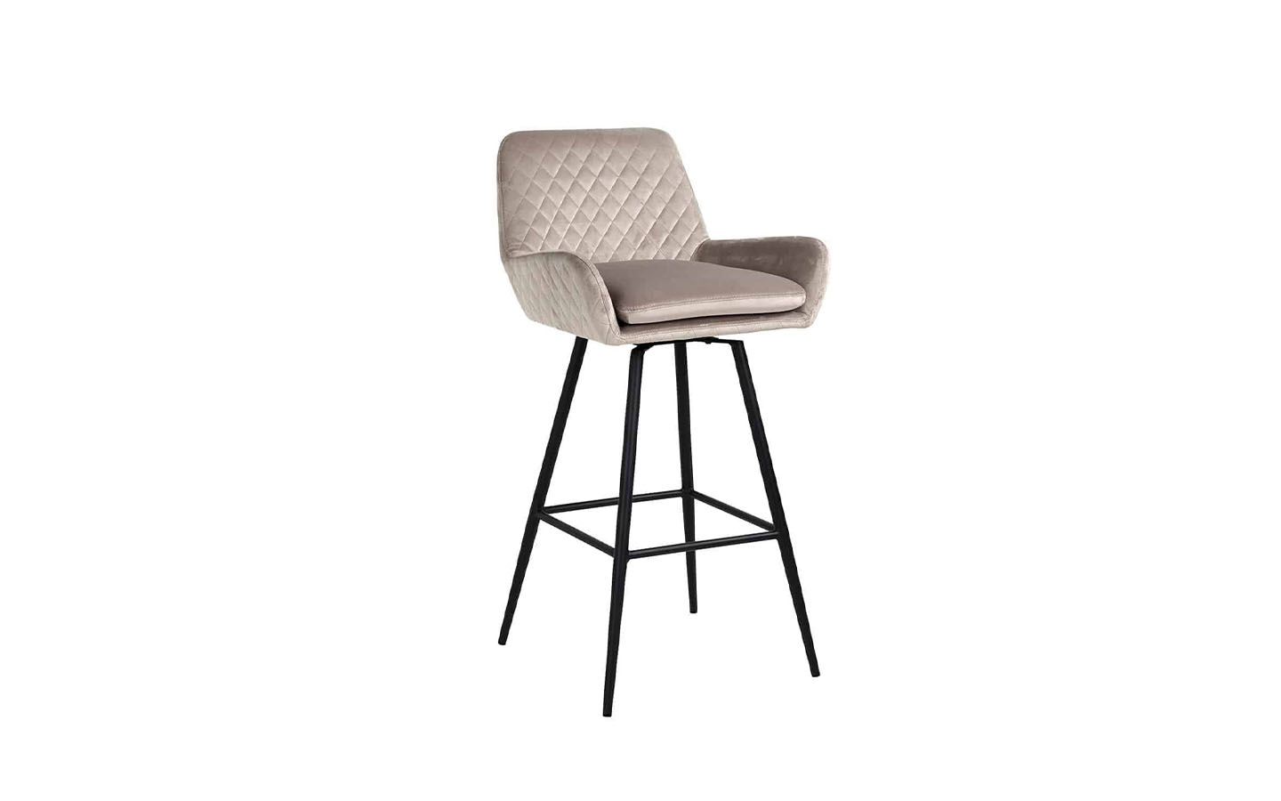Бар стол LINSEY KHAKI VELVET Richmond Interiors - 1 - Stolbg.com