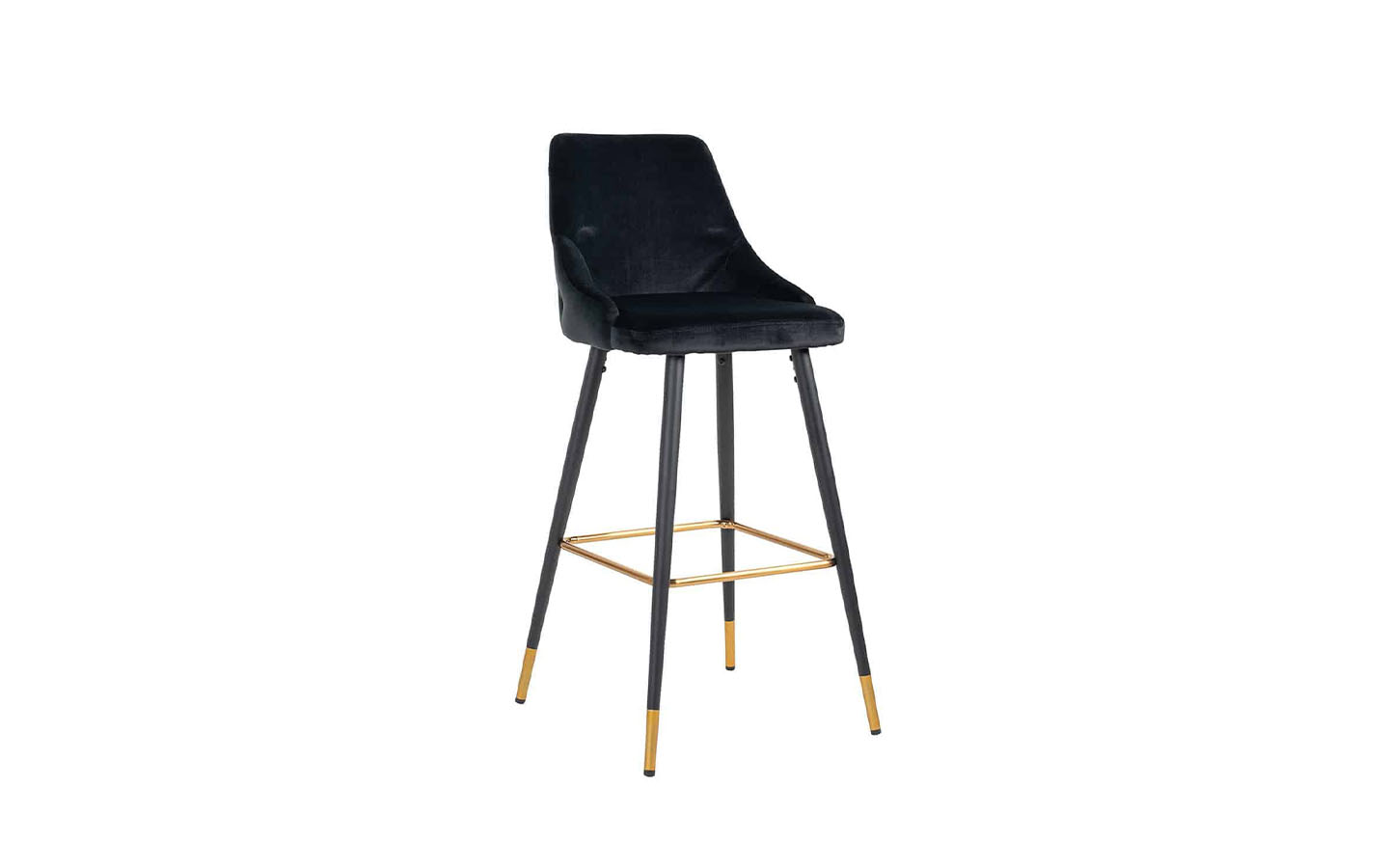 Бар стол IMANI BLACK VELVET Richmond Interiors - 1 - Stolbg.com