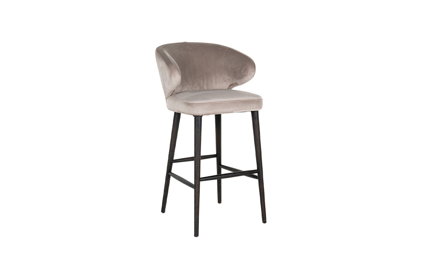 Бар стол INDIGO KHAKI VELVET Richmond Interiors - 1 - Stolbg.com