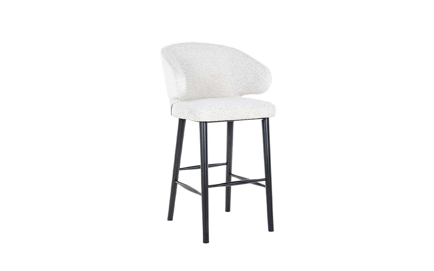 Бар стол INDIGO WHITE BOUCLÉ Richmond Interiors - 1 - Stolbg.com