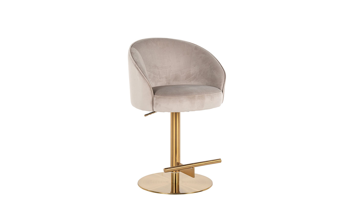 Бар стол ZABI KHAKI VELVET Richmond Interiors - 1 - Stolbg.com