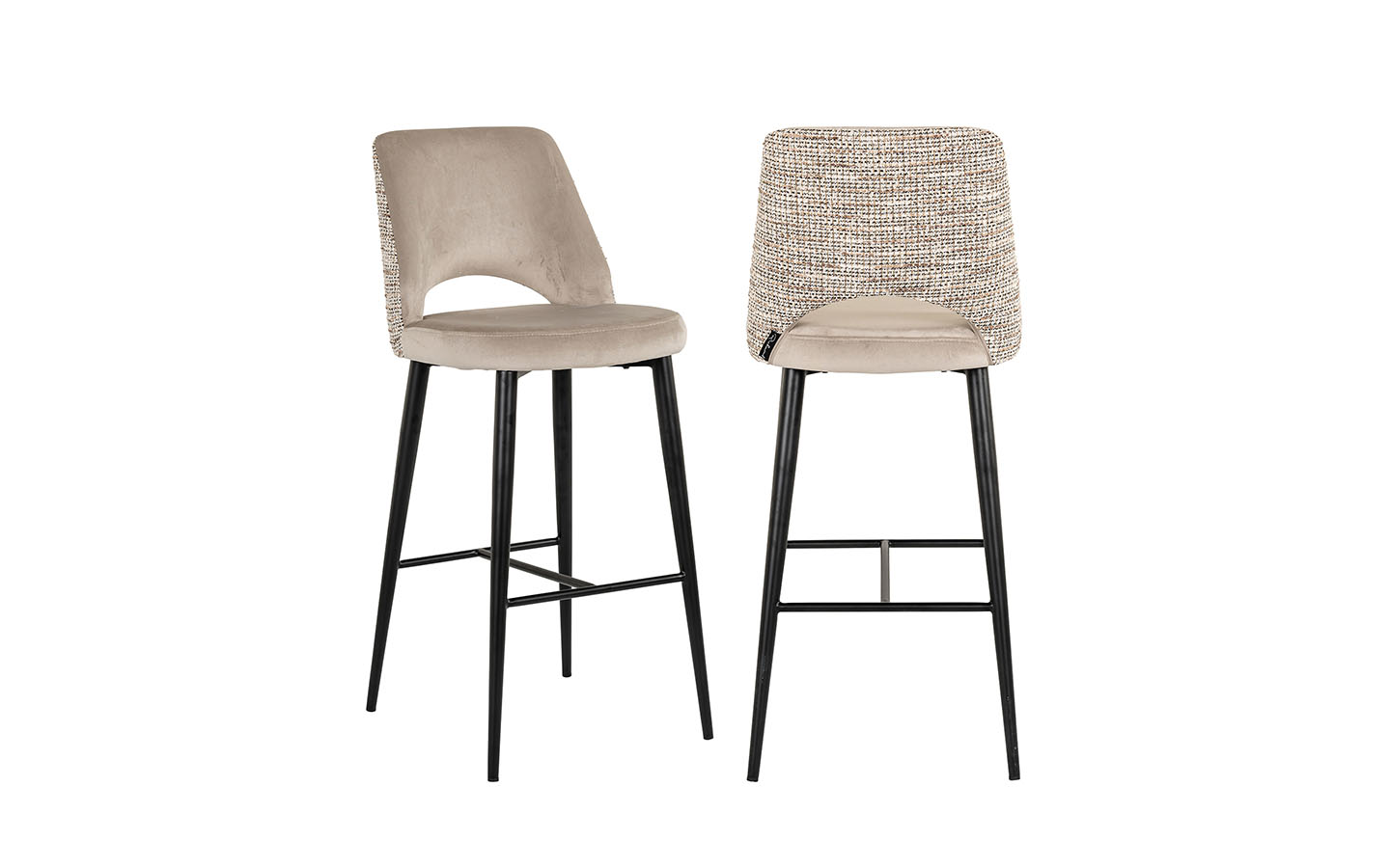 Бар стол TABITHA HIGH FR KHAKI/TRENDY NATURE Richmond Interiors - 1 - Stolbg.com