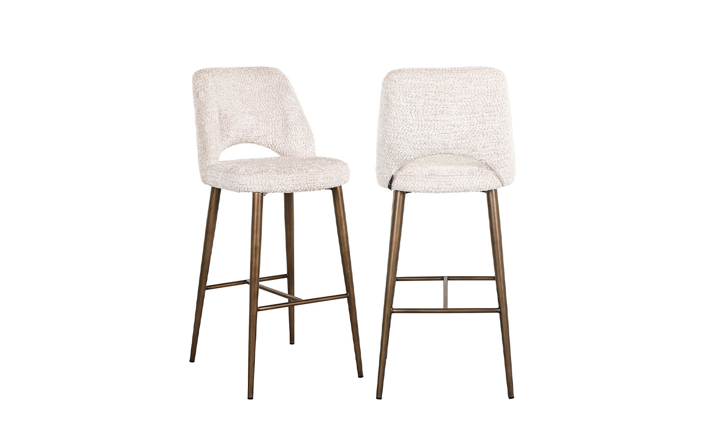 Бар стол DELPHINE HIGH LOVELY CREAM Richmond Interiors - 1 - Stolbg.com