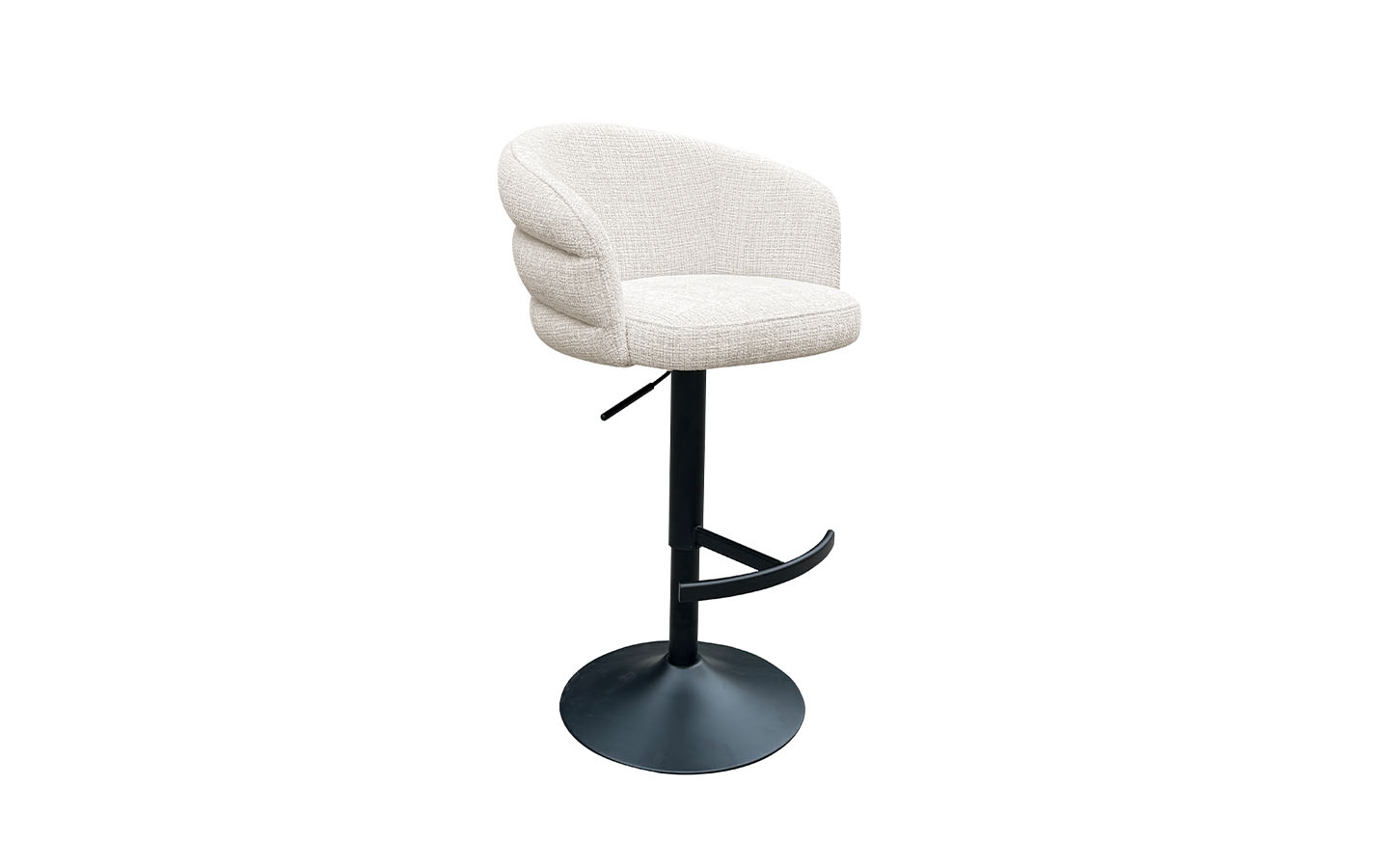 Бар стол NIKKI BEIGE CHENILLE Richmond Interiors - 1 - Stolbg.com