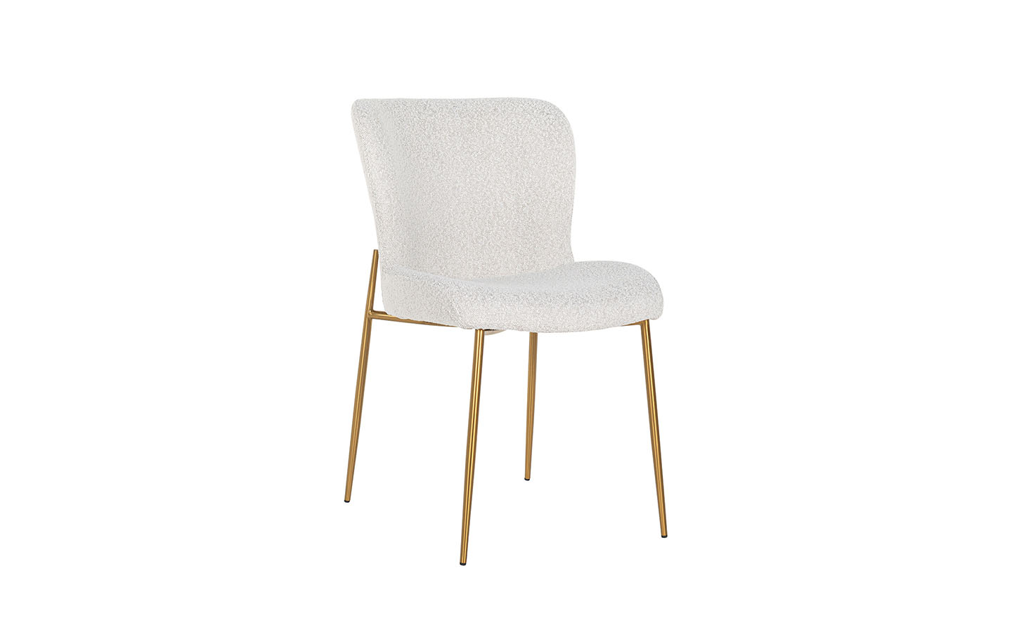 Стол ODESSA WHITE BOUCLÉ Richmond Interiors - 1 - Stolbg.com