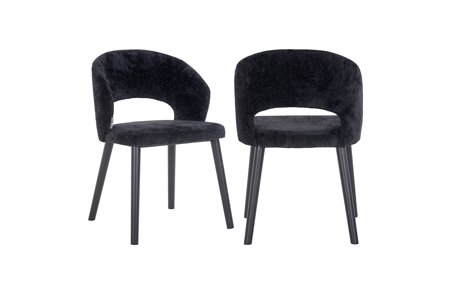 Стол SAVOY BLACK CHENILLE Richmond Interiors - 1 - Stolbg.com
