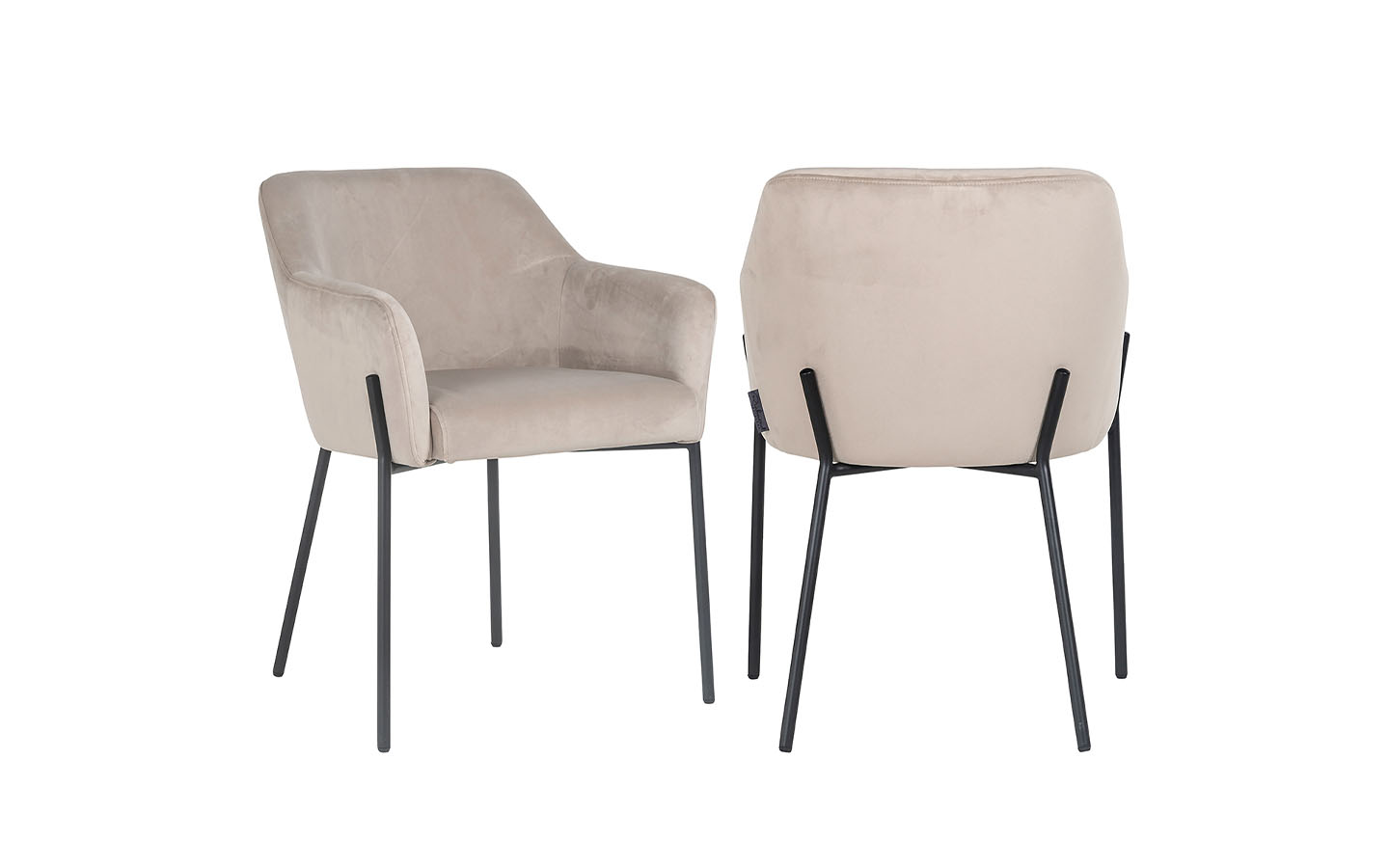 Стол FAY KHAKI VELVET Richmond Interiors - 1 - Stolbg.com