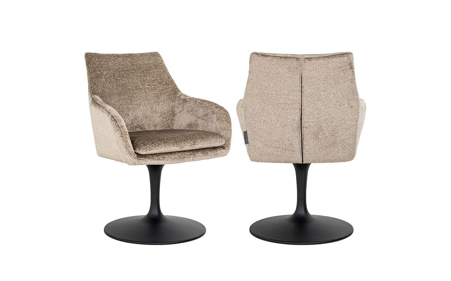 Стол MARLON TAUPE CHENILLE Richmond Interiors - 1 - Stolbg.com