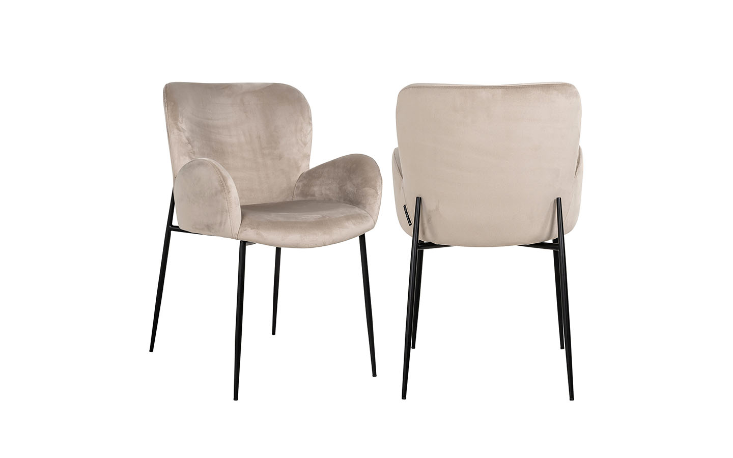 Стол AMBER KHAKI VELVET Richmond Interiors - 1 - Stolbg.com