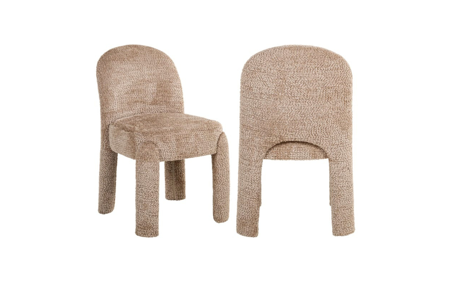 Стол BRANDI LOVELY BEIGE, Сет от 2 Richmond Interiors - 1 - Stolbg.com